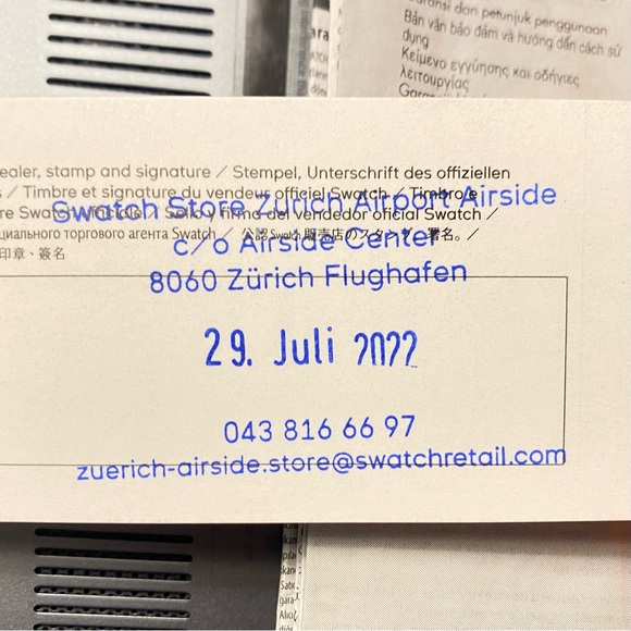NEW “Swatch” Brand Swiss-Made Water & Shock-Resistant Analog Wrist Watch - Picture 17 of 17